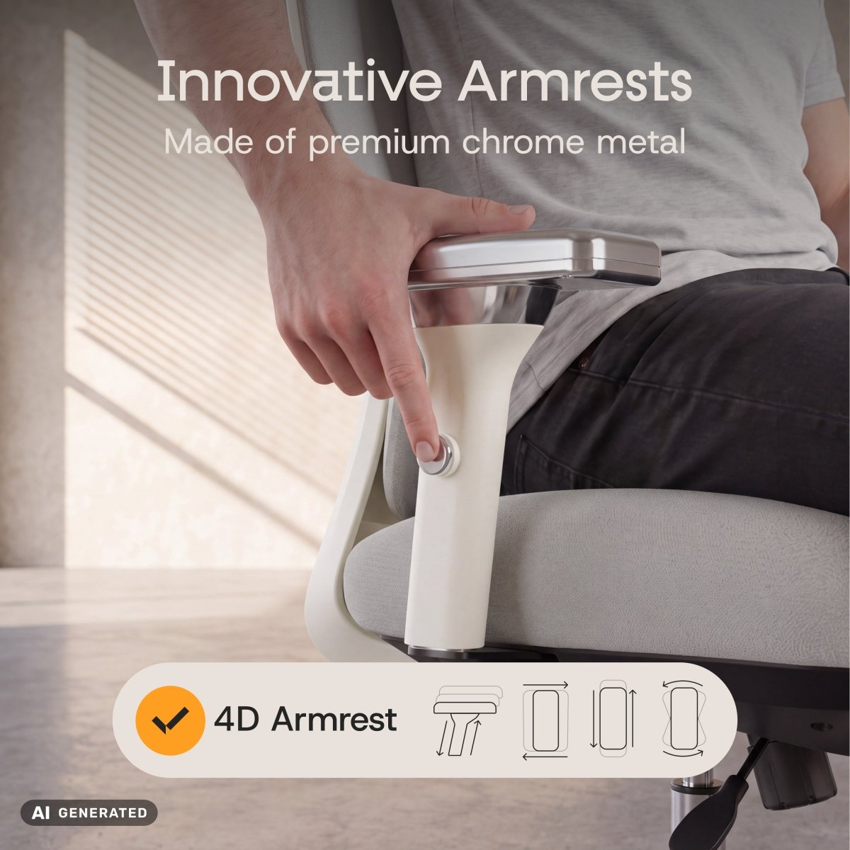 ProSeat – Ergonomic Office Chair - ClouvouChairs - US Black