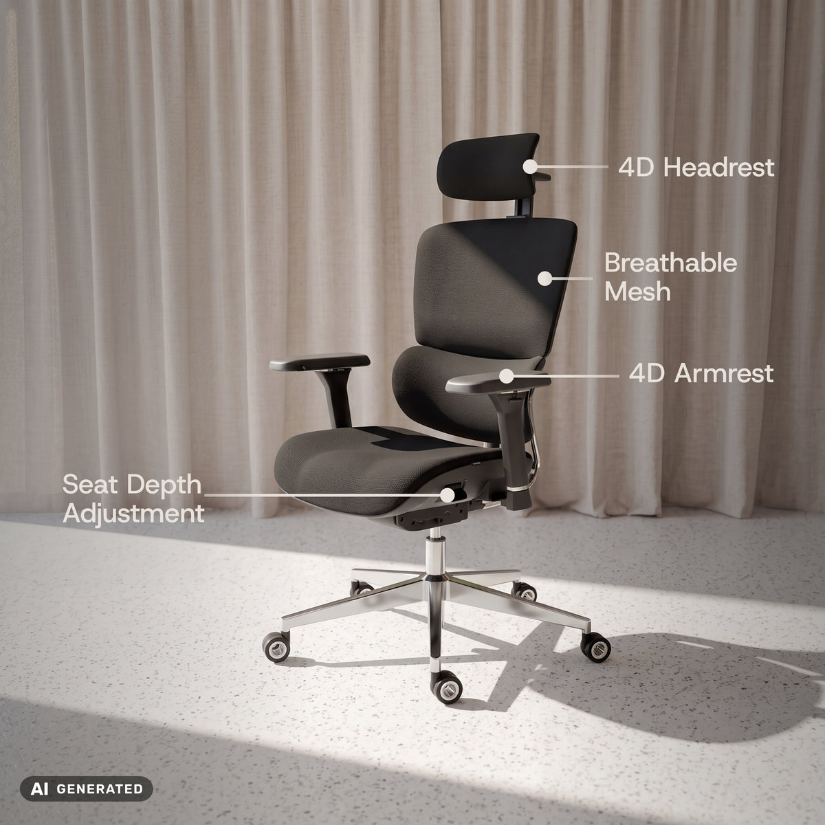 MasterSeat – Ergonomic Premium Office Chair