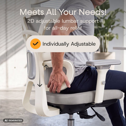 ProSeat – Ergonomic Office Chair - ClouvouChairs - US Black